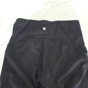 Lululemon Train Times 7/8 Pant Luxtreme Mesh Legging, Black Women’s 8